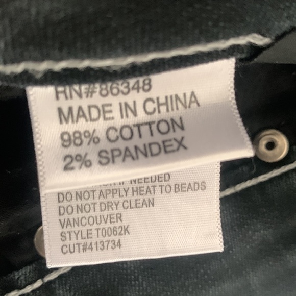 Women’s Black Tru Luxe Jeans - Picture 6 of 8